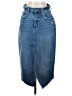 Universal Thread Blue Denim Skirt Size 4 - photo 1