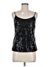 Talbots 100% Polyester Black Tank Top Size 6 - photo 1