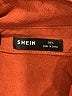 Shein Solid Brown Short Sleeve Button-Down Shirt Size S - photo 7