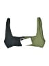 Matthew Bruch Color Block Green Swimsuit Top Size Lg (3) - photo 2