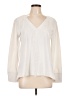 ADAY Ivory White Long Sleeve Blouse Size L - photo 1