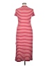 Chaps Stripes Red Casual Dress Size XL - photo 2