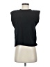 Zara 100% Baumwolle Black Sleeveless Top Size S - photo 1