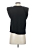 Zara 100% Baumwolle Black Sleeveless Top Size S - photo 2