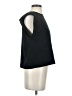 Zara 100% Baumwolle Black Sleeveless Top Size S - photo 4