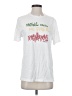 Express 100% Cotton White Short Sleeve Top Size S - photo 1