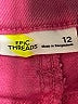 Epic Threads Solid Pink Denim Shorts Size 12 - photo 3