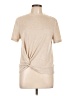 Como Vintage Tan Short Sleeve Turtleneck Size L - photo 1
