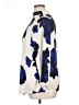 Lane Bryant 100% Polyester Floral Blue 3/4 Sleeve Blouse Size 14 - photo 5