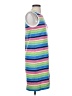 Talbots Stripes Blue Casual Dress Size S - photo 4
