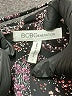 BCBGeneration Paisley Black Cocktail Dress Size L - photo 7
