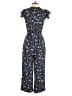 Rebecca Taylor Hearts Blue Jumpsuit Size 4 - photo 2