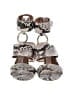 Aquazzura Animal Print Ivory Gray Sandals Size EU 36 1/2 - photo 2