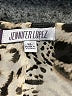 Jennifer Lopez 100% Polyester Animal Print Silver 3/4 Sleeve Blouse Size XL - photo 7