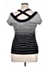 Cache Black Short Sleeve Top Size XL - photo 2
