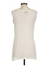 Cami 100% Cotton Ivory Sleeveless Top Size L - photo 2