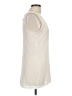 Cami 100% Cotton Ivory Sleeveless Top Size L - photo 4