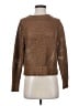 Tuckernuck 100% Cotton Metallic Brown Pullover Sweater Size XS - photo 1