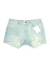 FRAME Denim Blue Denim Shorts Size 25 waist - photo 1
