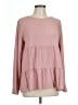 Unbranded 100% Polyester Pink Long Sleeve Blouse Size L - photo 1