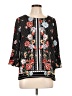 I.N. Studio Black 3/4 Sleeve Blouse Size L (petite) - photo 1