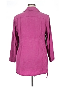 Soft Surroundings 3/4 Sleeve Button-Down Shirt (view 2)