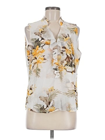 White House Black Market Sleeveless Blouse (view 1)