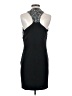 Cut25 100% Polyester Animal Print Black Cocktail Dress Size 4 - photo 2