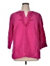 Chico's Pink 3/4 Sleeve Blouse Size XL - photo 1