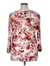 New Directions Floral Pink 3/4 Sleeve Blouse Size XL - photo 2