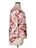 New Directions Floral Pink 3/4 Sleeve Blouse Size XL - photo 4