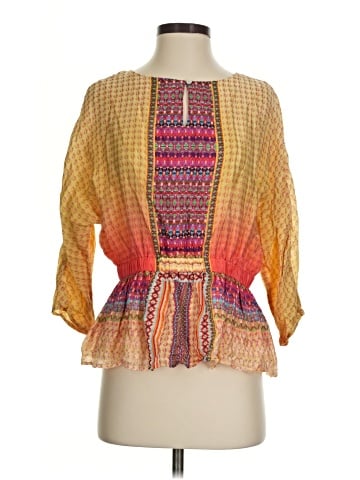 Tanvi Kedia 3/4 Sleeve Blouse (view 1)