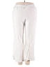 Merona Solid Ivory Linen Pants Size XXL - photo 1
