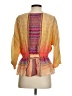 Tanvi Kedia Orange 3/4 Sleeve Blouse Size S - photo 2
