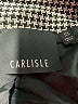 Carlisle 100% Acetate Houndstooth Gray Blazer Size 8 - photo 6