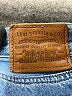 Levi's 100% Cotton Blue Jeans Size 32 waist - photo 7