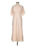 Topshop 100% Polyester Tan Cocktail Dress Size 8 - photo 1