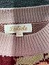 Listicle Floral Pink Purple Pullover Sweater Size M - photo 7