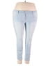 Mossimo Color Block Blue Jeggings Size 18 - photo 1