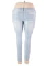 Mossimo Color Block Blue Jeggings Size 18 - photo 2