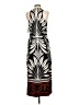 Donna Morgan 100% Polyester Graphic Black Cocktail Dress Size 2 - photo 2