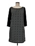 Old Navy 100% Polyester Tweed Black Casual Dress Size M - photo 1