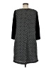 Old Navy 100% Polyester Tweed Black Casual Dress Size M - photo 2