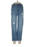 RACHEL Rachel Roy Hearts Blue Jeans Size 12 - photo 1
