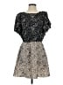 Armani Exchange Animal Print Black Cocktail Dress Size S - photo 1