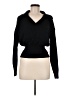 Shein 100% Acrylic Black Pullover Sweater Size M - photo 1