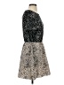 Armani Exchange Animal Print Black Cocktail Dress Size S - photo 4