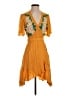 Cleobella Orange Short Sleeve Top Size S - photo 1