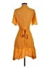 Cleobella Orange Short Sleeve Top Size S - photo 2