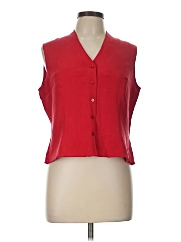 Classiques Entier Sleeveless Silk Top (view 1)